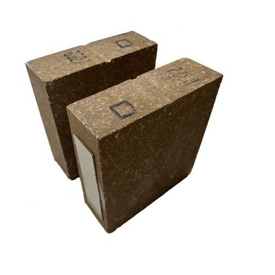 Block Magnesia Alumina Spinel vuurvaste baksteen voor bovenste en onderste overgangszones 13-16% schijnbare porositeit Duurzaam