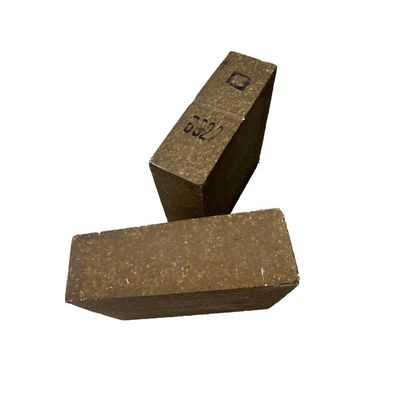 MgO-gehalte % 87-90% Brandweerbaarheid 1770° Brandweerbaarheid 2000° Magnesia-spinel baksteen voor een optimale schelp temperatuur